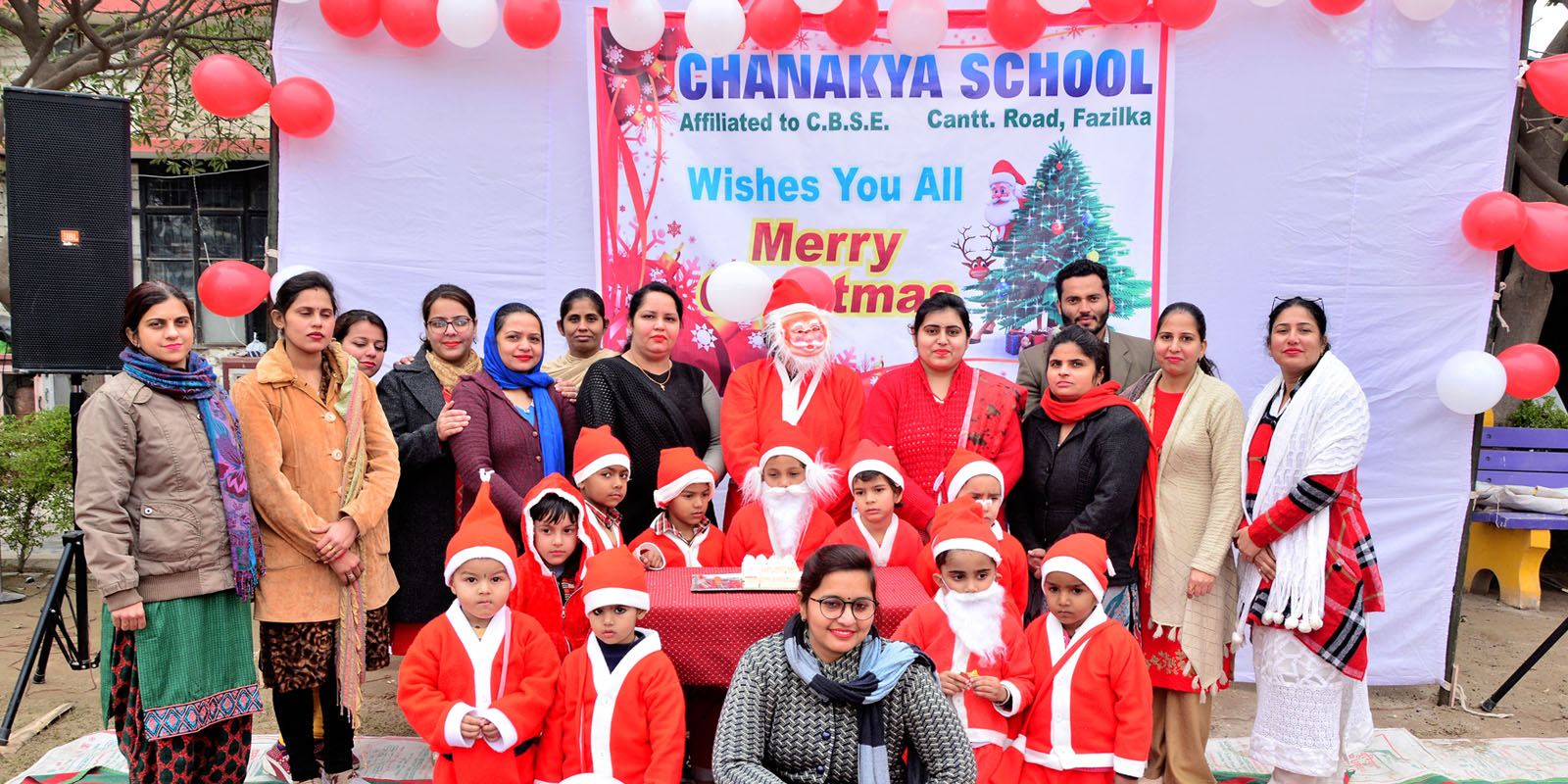 Chanakya School Fazilka Christmas Celebration